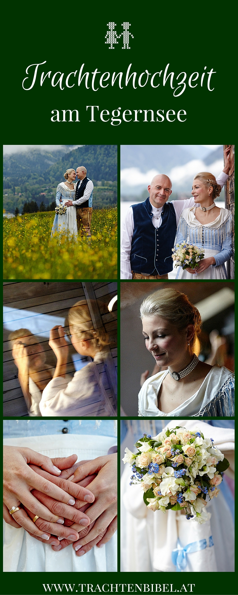 Bei dieser Trachtenhochzeit am Tegernsee kam ein 30 Jahre altes Brautdirndl zu neuen Ehren. Sehen Sie hier die wundervollen Bilder.