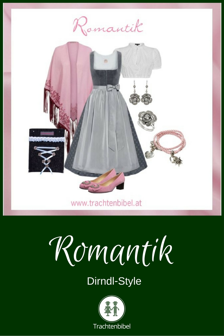 Dirndl-Style Romantik zum Nachshoppen: Elegant und zart in Rosa und Grau