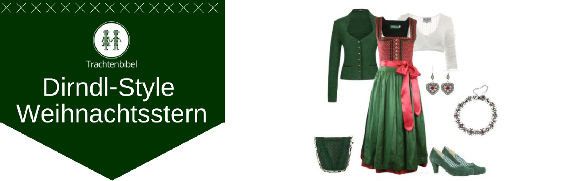 Dirndl-Style Weihnachtsstern zum Nachshoppen - Trachtenbibel