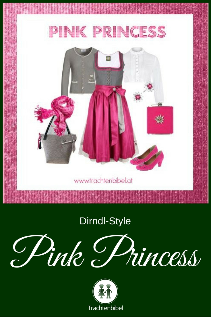 Ein Dirndl-Style in einer tollen Farbkombi für starke Prinzessinnen!